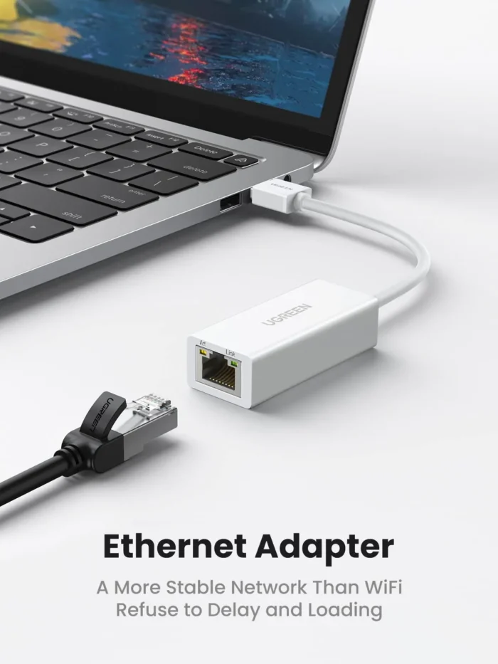 UGREEN USB to Ethernet Adapter, 10/100 Mbps Network Adapter - Image 2