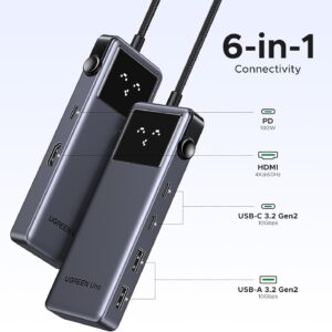 UGREEN Data Ports 4K@60Hz HDMI for MacBook Pro/Air, iPad Pro, Surface, XPS, Thinkpad and More