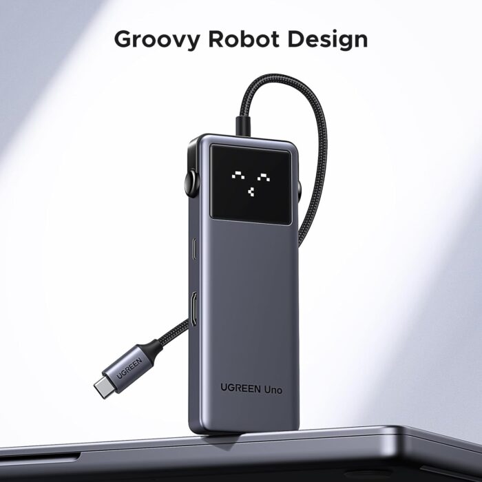 UGREEN Uno 6 in 1 USB-C Hub with 10Gbps USB-C & USB-A Data Ports 4K@60Hz HDMI for MacBook Pro/Air, iPad Pro, Surface, XPS, Thinkpad and More - Image 4