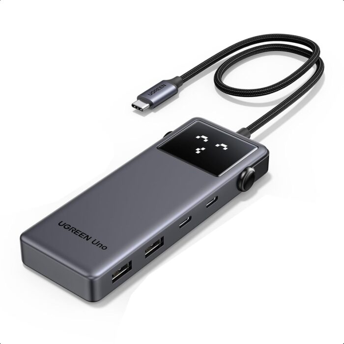 UGREEN Uno 6 in 1 USB-C Hub with 10Gbps USB-C & USB-A Data Ports 4K@60Hz HDMI for MacBook Pro/Air, iPad Pro, Surface, XPS, Thinkpad and More - Image 2