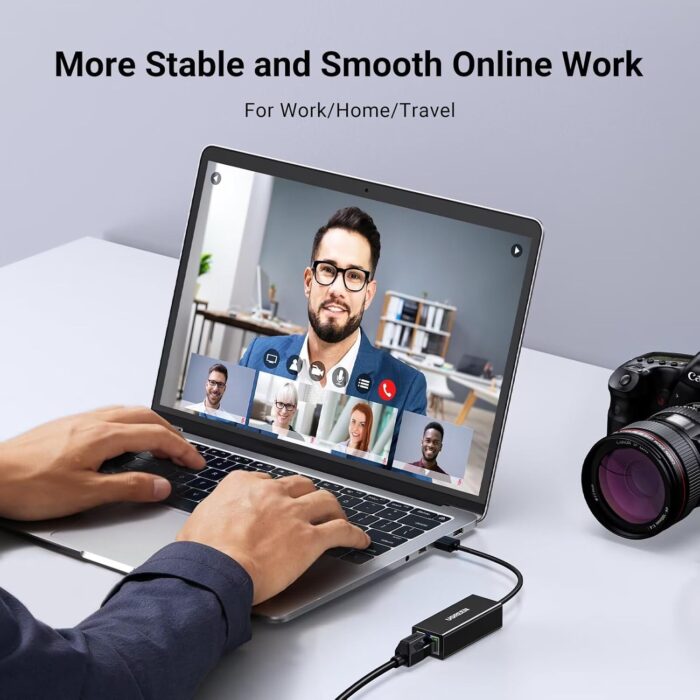 UGREEN USB to Ethernet Adapter, 1000Mbps Plug and Play Ethernet Adapter with USB 3.0 - Image 5