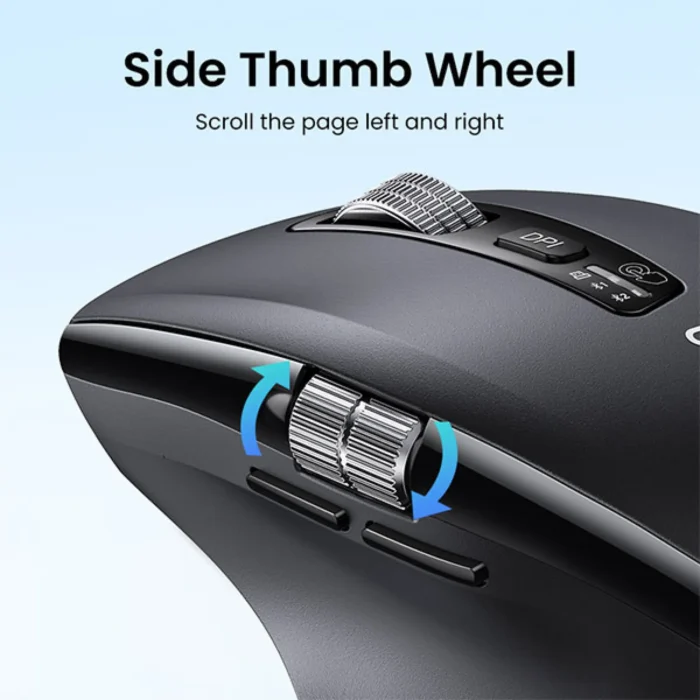 UGREEN Ergonomic Contoured-Shape Multi-mode Wireless Mouse (45792) M751 - Image 2