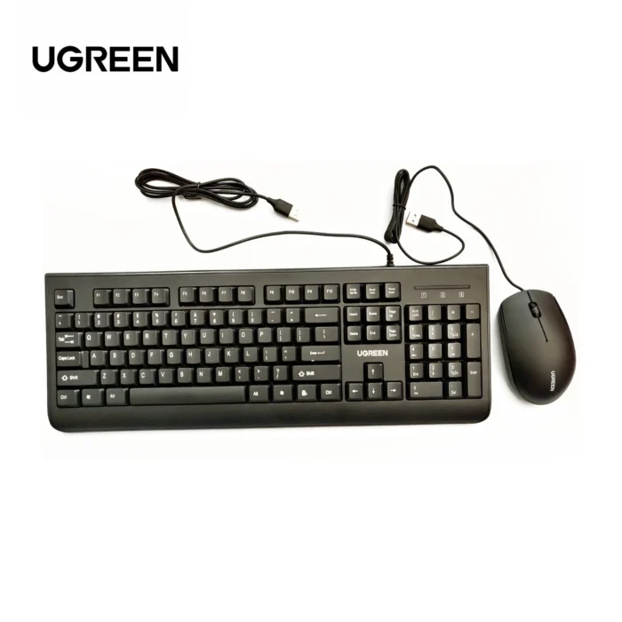 UGREEN Wired Mouse and Keyboard Combo
