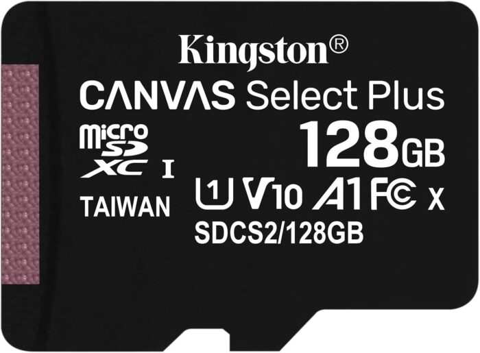 Kingston 128GB Canvas Select Plus microSDXC Card | Up to 100MB/s | A1 Class 10 UHS-I | Without Adapter | SDCS2/128GB | SD Card 128GB | Memory Card 128GB - Image 3