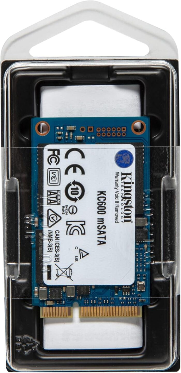 Kingston KC600 SSD 256GB SATA3 mSATA - SKC600MS/256G | Kingstone SSD 256GB - Image 3