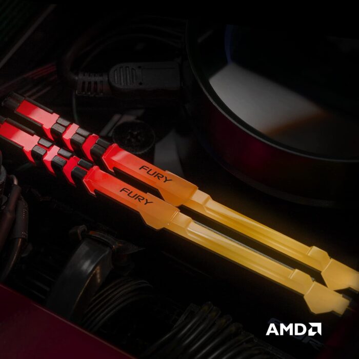 Kingston Fury Beast RGB 8GB 3200MT/s DDR4 CL16 Desktop Memory Single Stick KF432C16BBA/8 - Image 4
