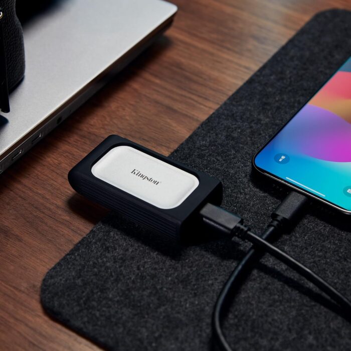 Kingston XS2000 1TB High Performance Portable SSD with USB-C | Pocket-sized | USB 3.2 Gen 2x2 | External Solid State Drive | Up to 2000MB/s | SXS2000/1000G - Image 3