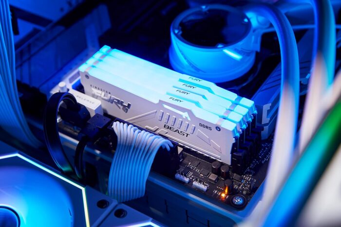 Kingston Fury Beast White RGB 16GB 6000MT/s DDR5 CL30 DIMM Desktop Gaming Memory Single Module AMD Expo/Intel XMP - KF560C30BWEA-16 - Image 3