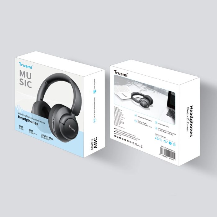 TRUSMI BH01-01 ANC Wireless Bluetooth Headphones - Image 3