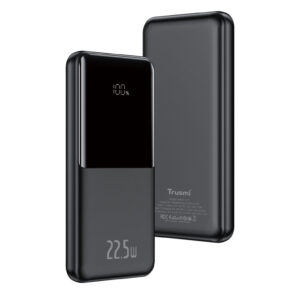TRUSMI 10000mAh PD22.5W Digital Power Bank (PB03-011)-BLACK