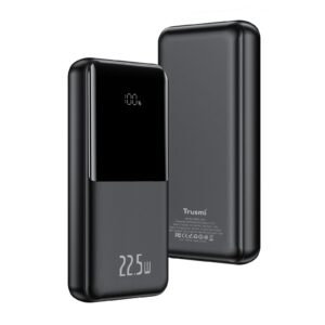 TRUSMI 20,000mAH 22.5W DIGITAL POWER BANK (PB03-013) - BLACK