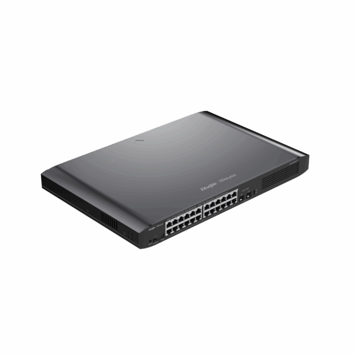 RG-ES226GC-P, 26-Port Gigabit Smart Cloud Managed PoE Switch