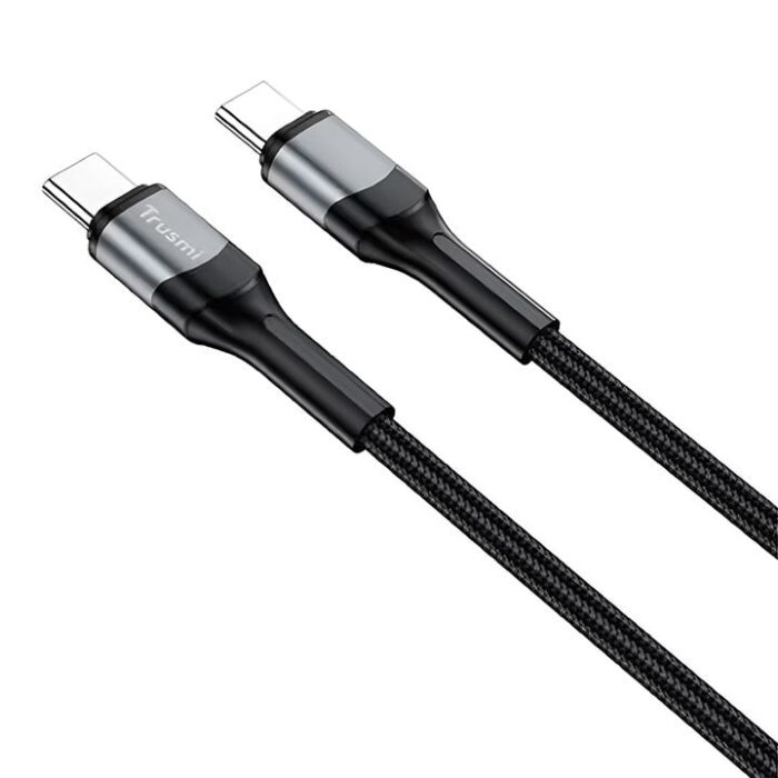 Trusmi CA34-080 100W Type C to C Silicone Cable