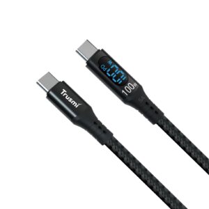 TRUSMI CA38-107 100W CC Digital Fast Charging Braided Cable